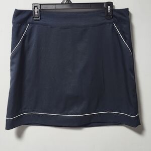 Tail Navy White Mini Tennis Skort Skirt 10 M